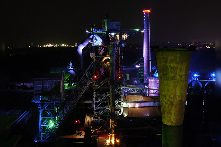 Fotokurs mit Fototour: Landschaftspark-Nord Tag & Nacht