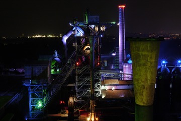 Fotokurs mit Fototour: Landschaftspark-Nord Tag & Nacht
