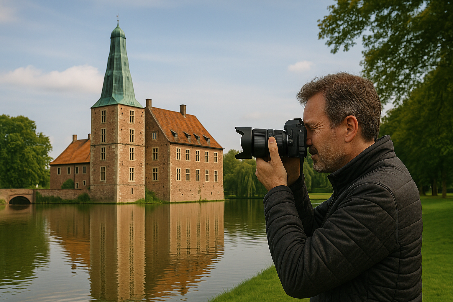 Raesfeld dient als perfekte Kulisse. | ©basenio.de